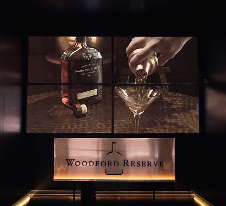 Woodford Reserve Video Wall
